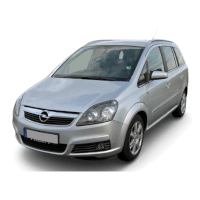 Barre de toit Opel Zafira du 09/2005 à 12/2007