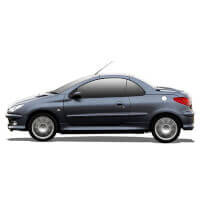 Peugeot 206 CC Type 2D : From 10/2000 to Today