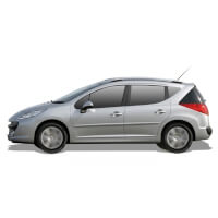 Peugeot 207 SW Tow bar, trailer hitch and electrical wiring kits