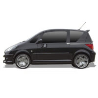 Roof box for Peugeot 1007