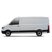 Roof box for Volkswagen CRAFTER - Sans marche pied