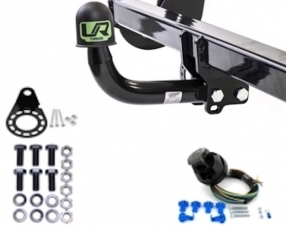 Volkswagen PASSAT BREAK Fixed swan neck Towbar incl. 7 pin universal wiring kit