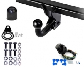 Chevrolet LACETTI BREAK Swan neck towbar incl. 7 pin universal wiring kit