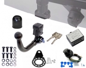 BMW SERIE 3 Vertical detachable Towbar incl. 7 pin universal multiplex wiring kit