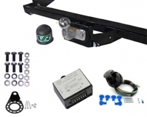 Land Rover RANGE ROVER Detachable flange ball Towbar incl. 7 pin universal wiring kit