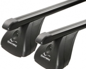 Audi A3 SPORTBACK 2 steel roof bars with clamp around the bodywork