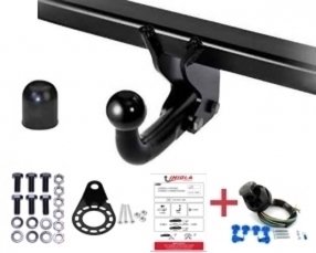 Jeep PATRIOT Swan neck towbar incl. 7 pin universal multiplex wiring kit