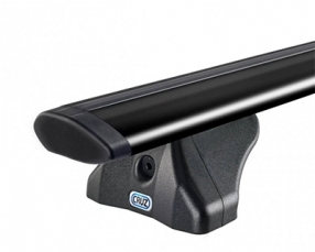 Jeep COMPASS Black Aluminium Aero roof bars