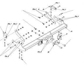 attache remorque standard Nissan PRIMASTAR