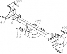 prix crochet attache caravane standard Opel VIVARO