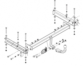 attelage attache remorque Audi A5 SPORTBACK